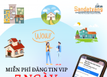 Báo giá VIP Đăng tin rao vặt nhà đất trên Sandatvang.com.vn