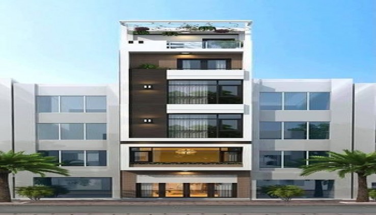 331 m2  Building MP Hoàng Quốc Việt, 11 tầng, Thang Máy  MT11m - Vị Trí Vàng KD Đa Ngành Nghề