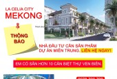 3 căn liền kề giá đầu tư tốt nhất tại dự án la celia city nam mekong tại Pava.vn