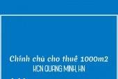 Cho thuê mặt bằng DT 1000m2 tại KCN Quang Minh, Mê Linh, Hà Nội